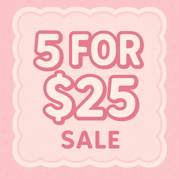 $5/$25 sale